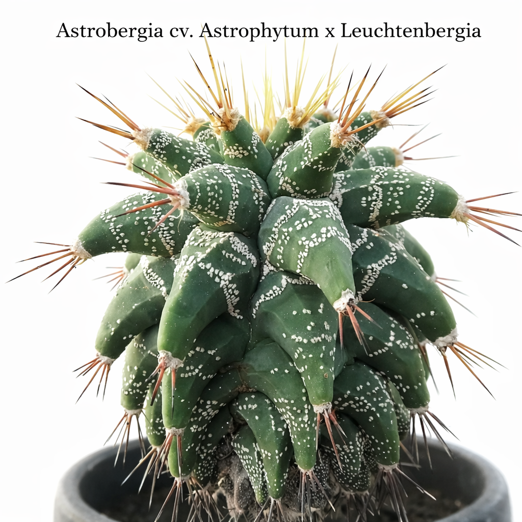 Astrobergia cv Astrophytum sp. x Leuctenbergia Rare Collector Cactus –  Samarth Cactus Nursery