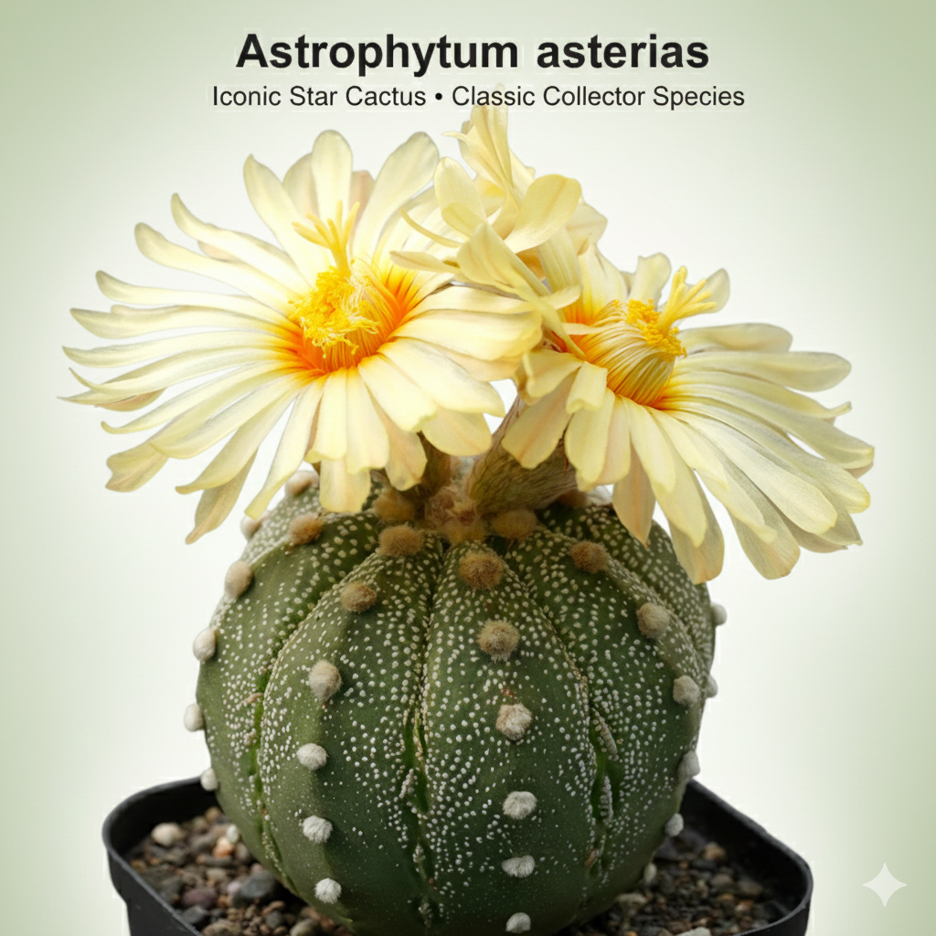 Astrophytum Asterias Rare Collector Cactus – Samarth Cactus Nursery