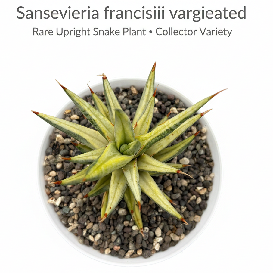Sansevieria Francisii Variegated