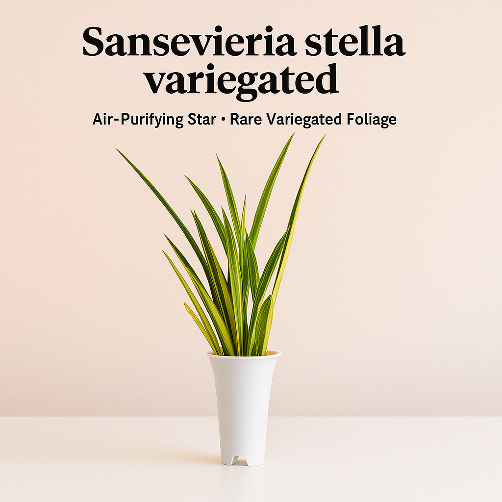 sansevieria stella variegated Sansevieria Stella Variegated