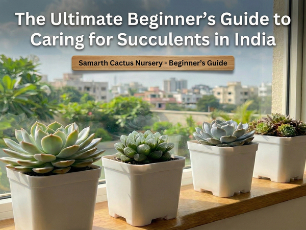 🌵 Beginner’s Guide to Succulent Care in India (2026) — Keep Your First Plant Alive!