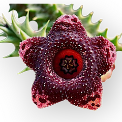 Stapelia variegated_succulent_button cactus