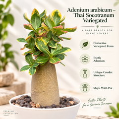 Adenium arabicum – Thai Socotranum Variegated