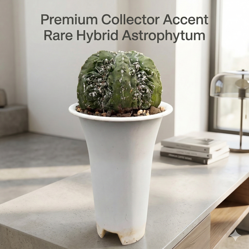 Astrophytum  myriostigma cv hakun x fukuryu
