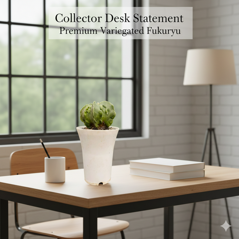 Astrophytum myriostigma fukuryu variegated