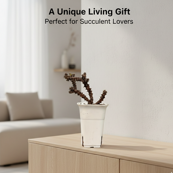 Edithcolea grandis-star cactus flower