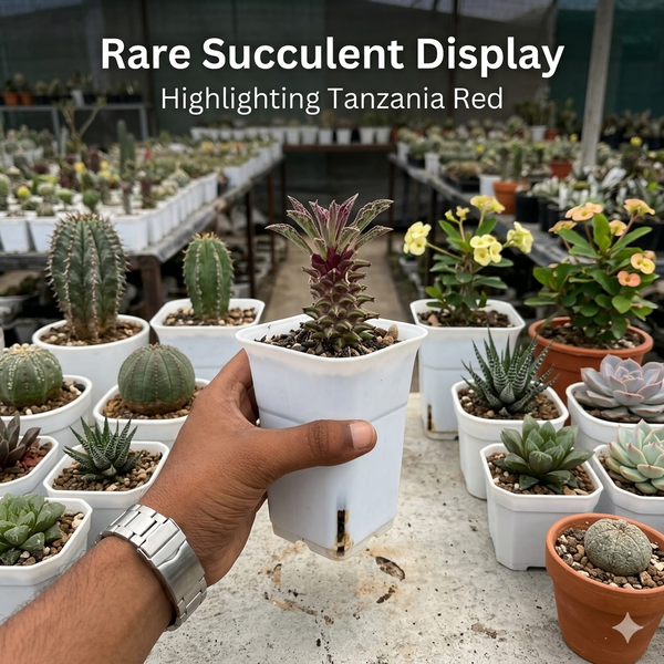 Euphorbia Monadenium tanzania red