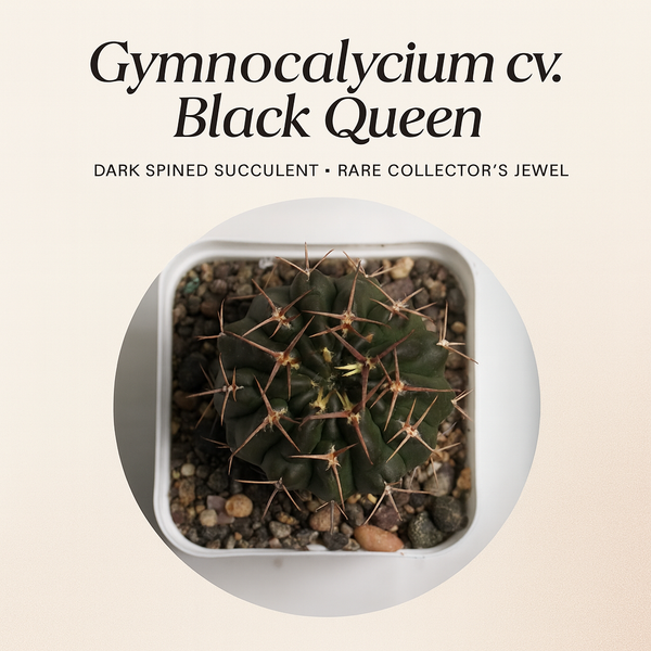 Gymnocalyciumcv.Black_Queen- black moon cactus