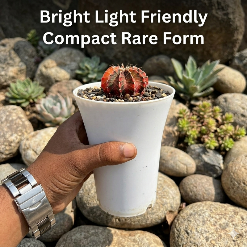 Gymnocalycium cv lb 2178 variegated