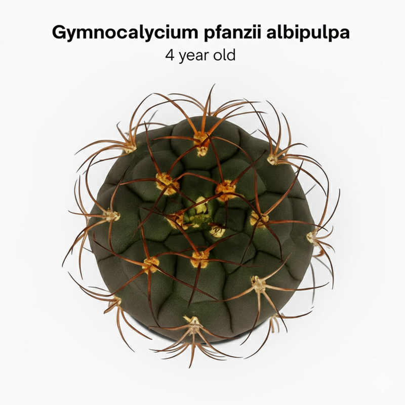 Gymnocalycium pflanzii albipulpa