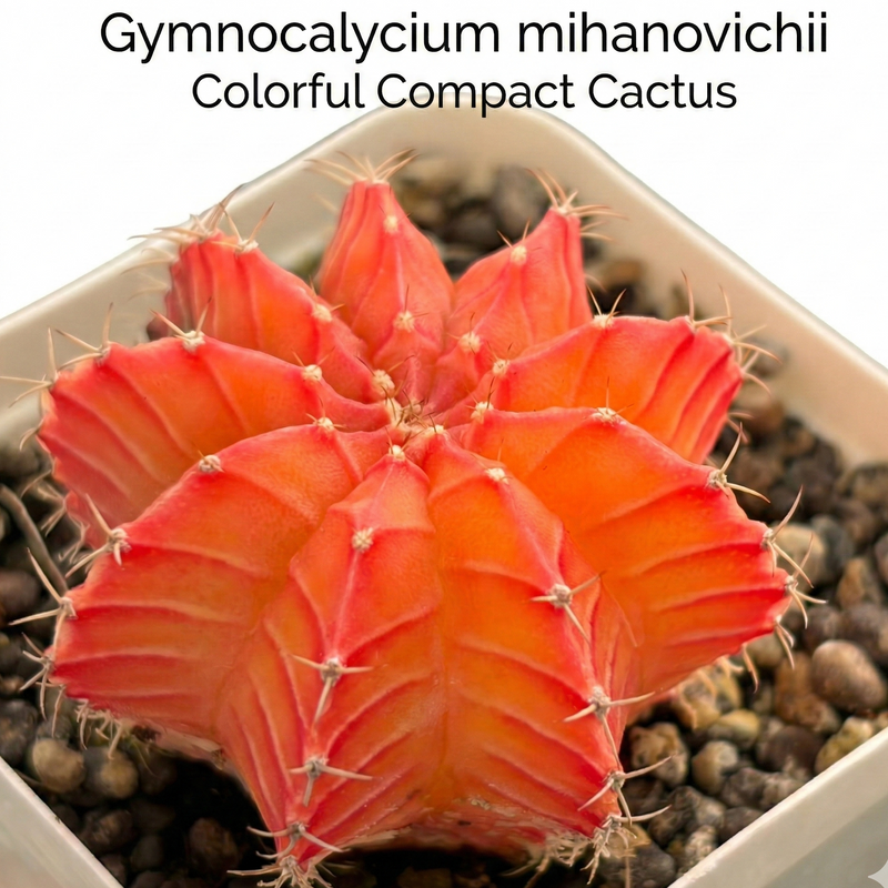 Gymnocalycium mihanovichii cactus