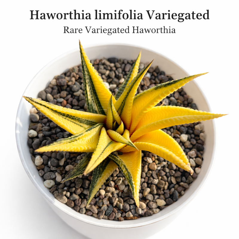 haworthia limifolia variegated