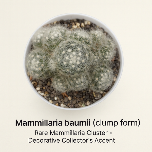 Mammillaria baumii clump