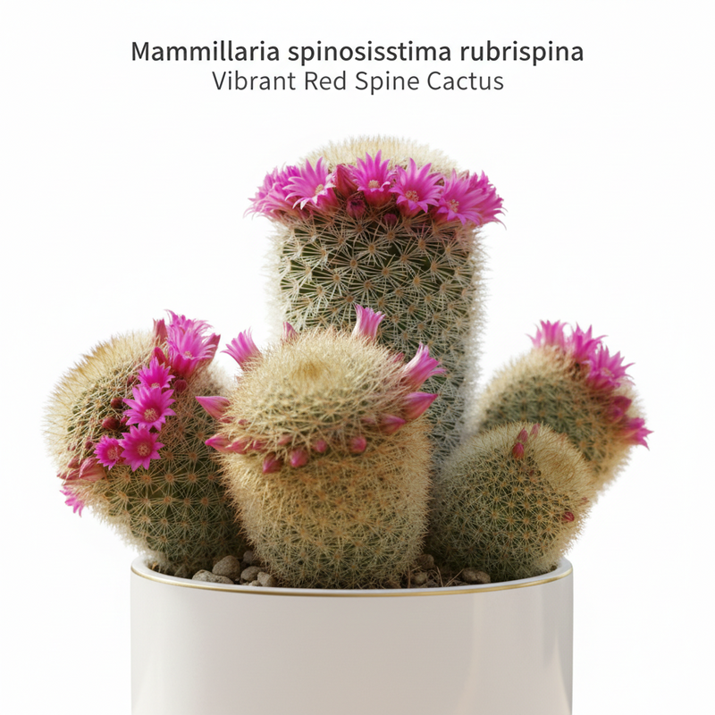 Mammillaria spinosissima f. rubrispina