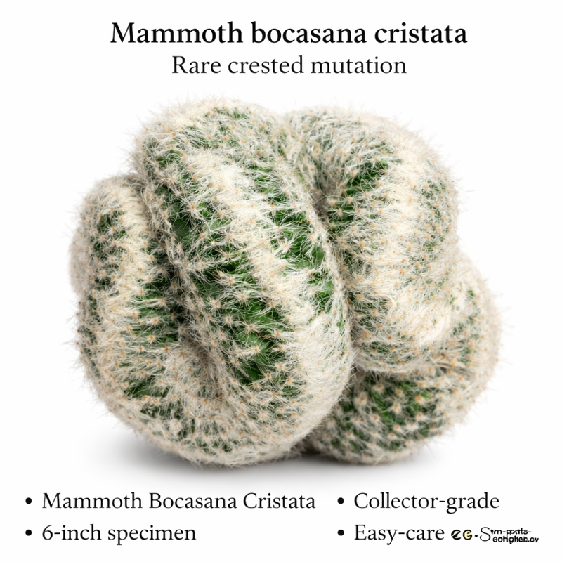 Mammoth bocasana cristata