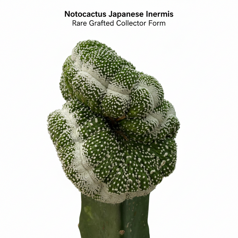 Notocactus scopa cv. inermis cristata