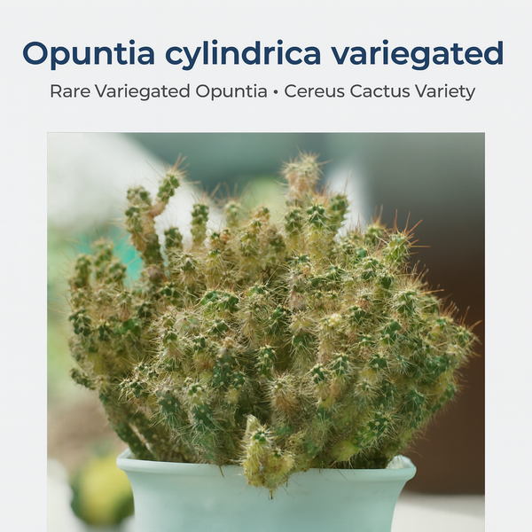 Opuntia cylindrica variegated