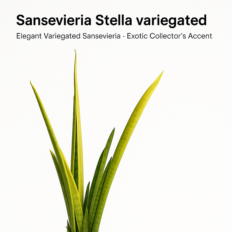 sansevieria stella Sansevieria Stella Variegated M1