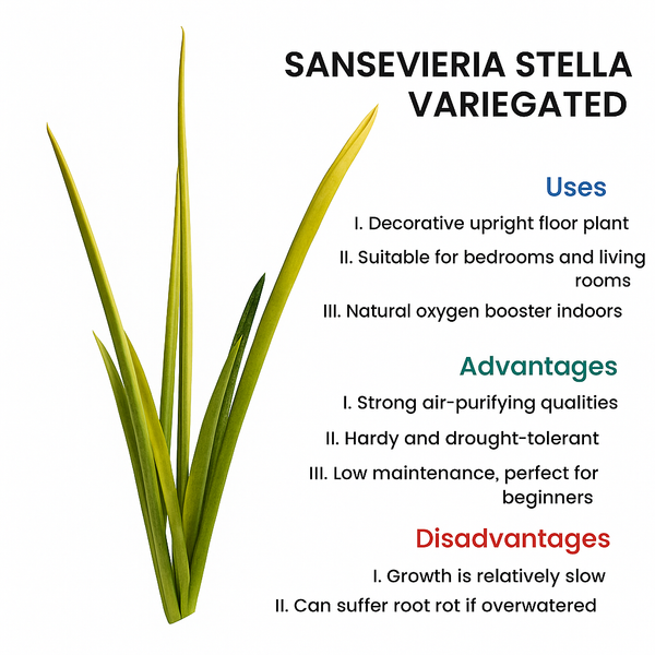 Sansaveria Stella verigated M1