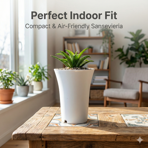 Mini Sansevieria lilliput indoor decorative plant
