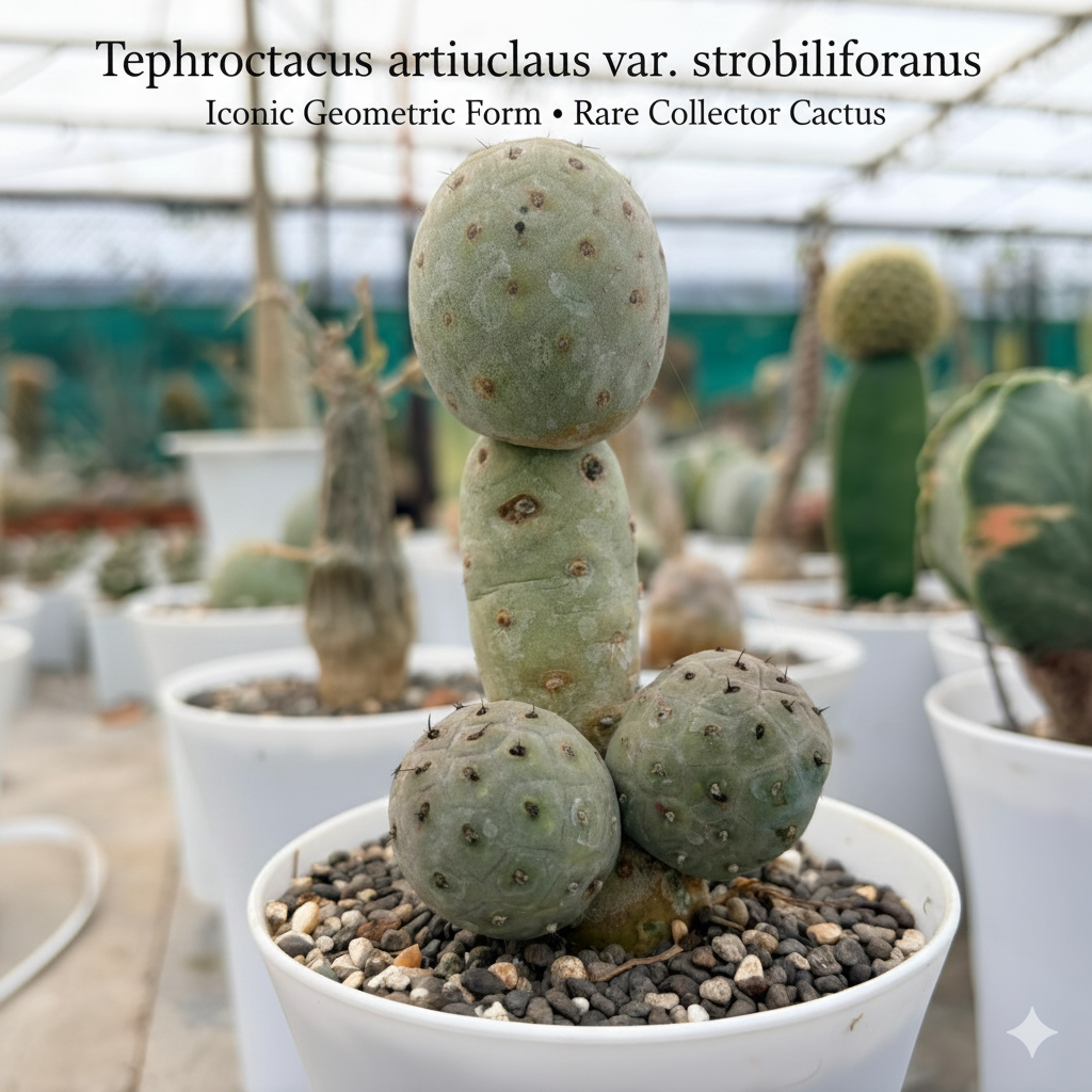 Tephrocactus geometricus – Samarth Cactus Nursery