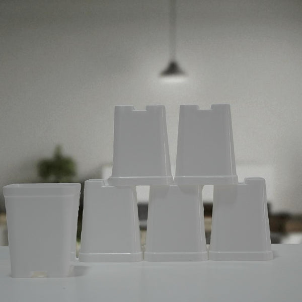 cactus pots - 3 inchs-spare pots- set of 12 pots